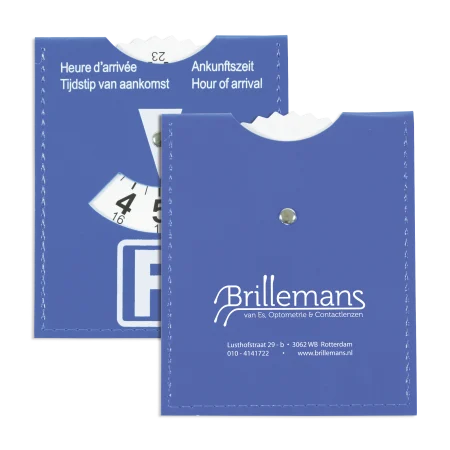 Parkeerschijf kunstleer