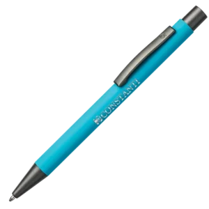 BARBADOS soft touch balpen met spiegel gravering