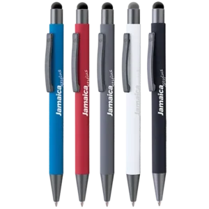 JAMAICA Stylus balpen metaal met lasergravering