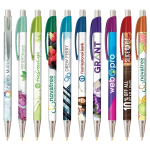 DIA balpen Chrome in full colour all over bedrukt